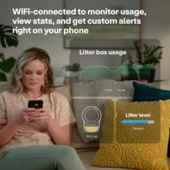 Litter-Robot 4 Automatic Self-Cleaning Cat Litter Box -Pet Cat Supplies Store 617582 PT2. AC SS1800 V1682953558