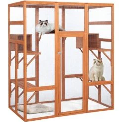 Coziwow Outdoor Cat Cage Playpen, Large -Pet Cat Supplies Store 621934 PT4. AC SS1800 V1669919725