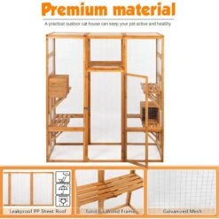 Coziwow Outdoor Cat Cage Playpen, Large -Pet Cat Supplies Store 621934 PT8. AC SS1800 V1669919792