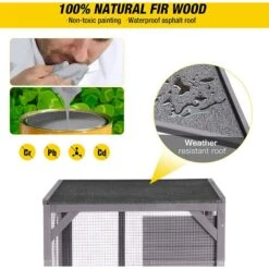 Aivituvin Catio Outdoor Cat House -Pet Cat Supplies Store 631982 PT4. AC SS1800 V1662159272