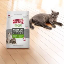 Nature's Miracle Intense Defense Scented Clumping Clay Cat Litter -Pet Cat Supplies Store 633374 PT5. AC SS1800 V1667948922