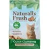 Naturally Fresh Quick Clumping Unscented Cat Litter, 40-lb Bag