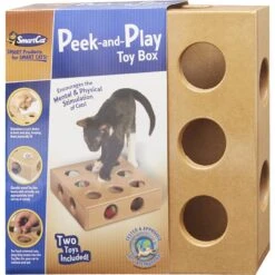 SmartCat Peek & Play Toy Box -Pet Cat Supplies Store 64213 PT2. AC SS1800 V1527256109