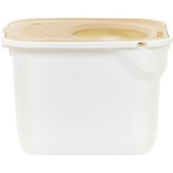 IRIS USA Large Square Top Entry Cat Litter Box -Pet Cat Supplies Store 645486 PT5. AC SS1800 V1680809027