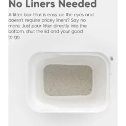 IRIS USA Large Square Top Entry Cat Litter Box -Pet Cat Supplies Store 645486 PT6. AC SS1800 V1665525765