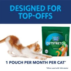 Fresh Step Outstretch Always Fresh Litter System, Starter Kit 16-lb Box & 7-lb Pouch -Pet Cat Supplies Store 645654 PT8. AC SS1800 V1694465276