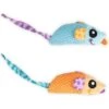 Catstages Mice Cat Chew Toy With Catnip