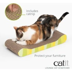Catit Lounge Scratcher With Catnip -Pet Cat Supplies Store 64932 PT3. AC SS1800 V1628019973