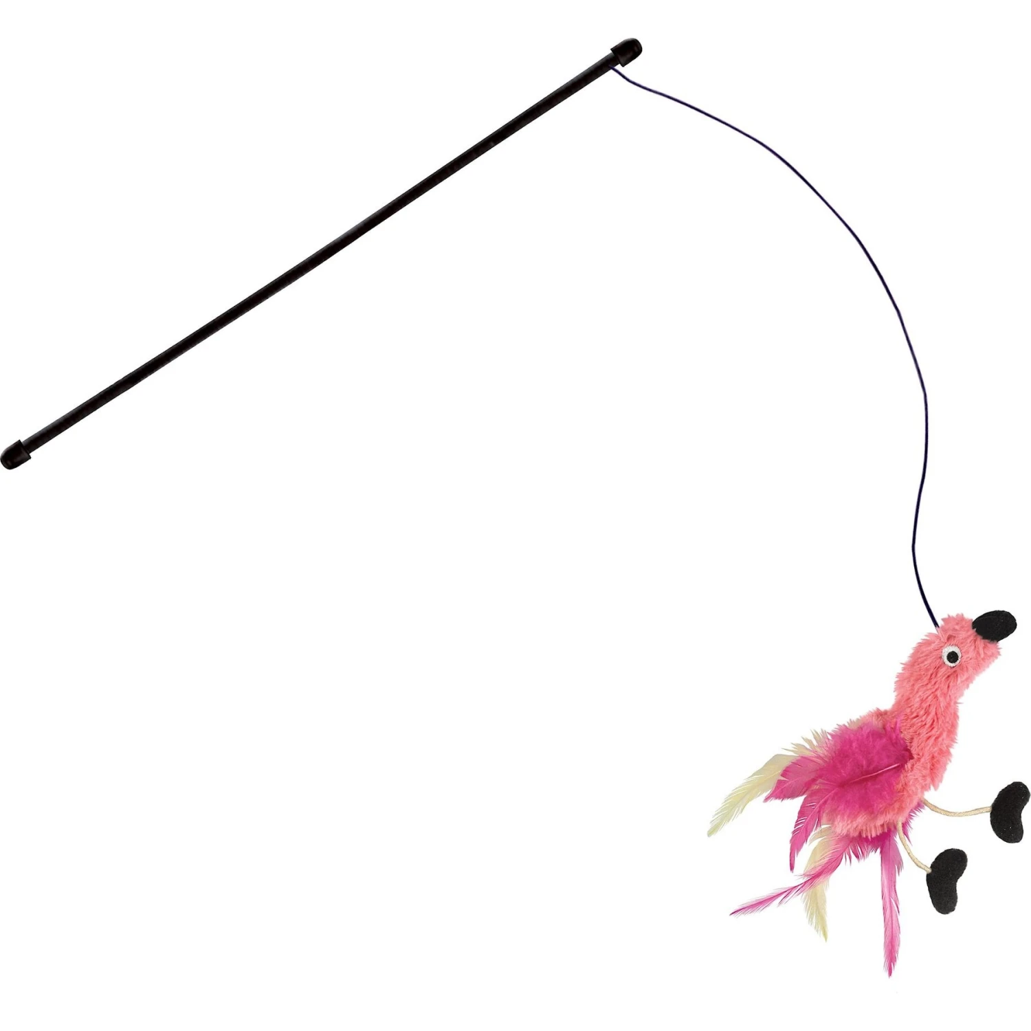 KONG Active Feather Teaser Cat Toy, Color Varies 1 KONG Active Feather Teaser Cat Toy, Color Varies