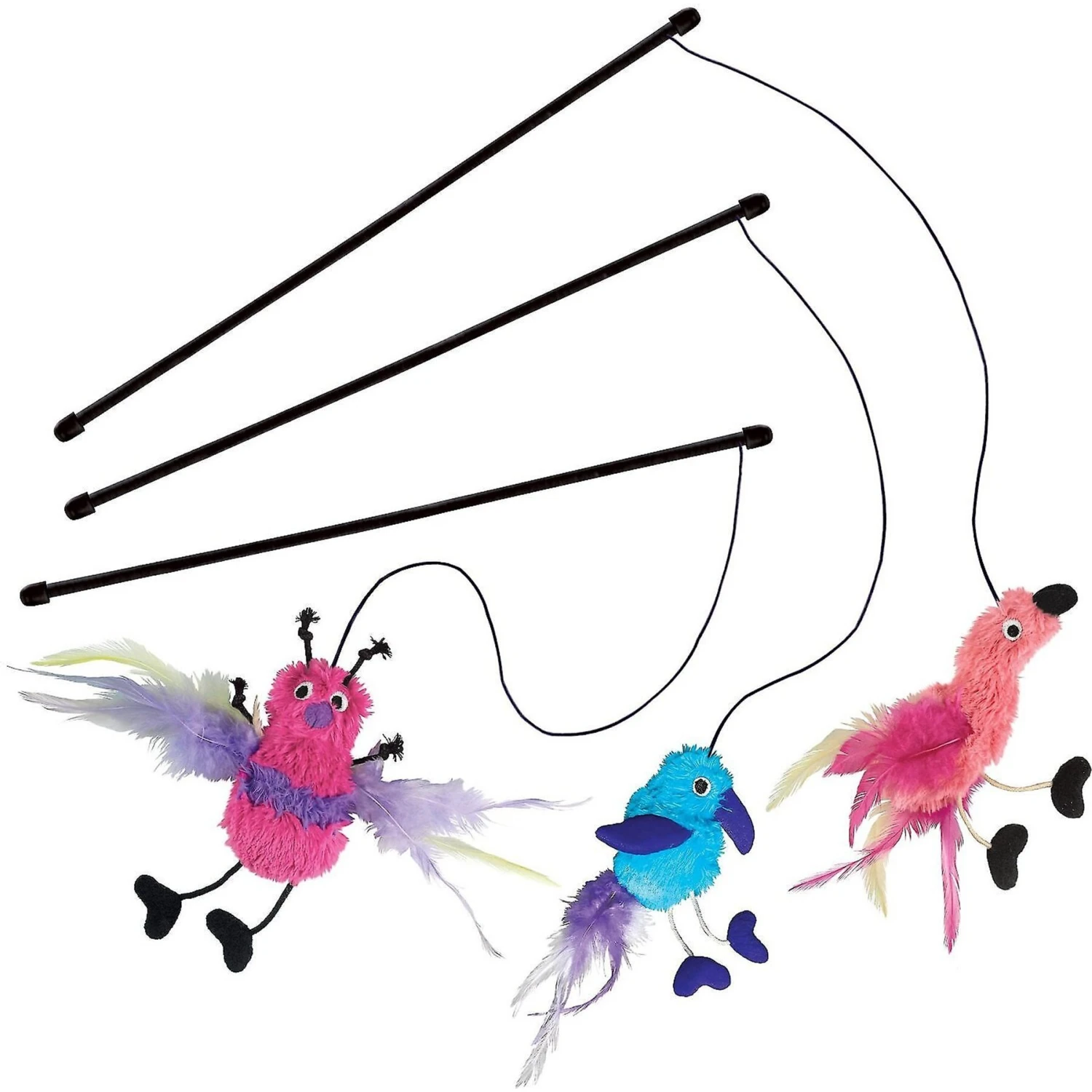 KONG Active Feather Teaser Cat Toy, Color Varies 6 KONG Active Feather Teaser Cat Toy, Color Varies - Image 6