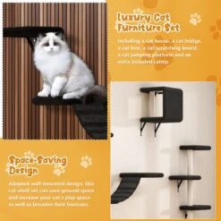 Coziwow Wall Mounted Shelves Set Cat Tree -Pet Cat Supplies Store 665862 PT7. AC SS1800 V1668456890