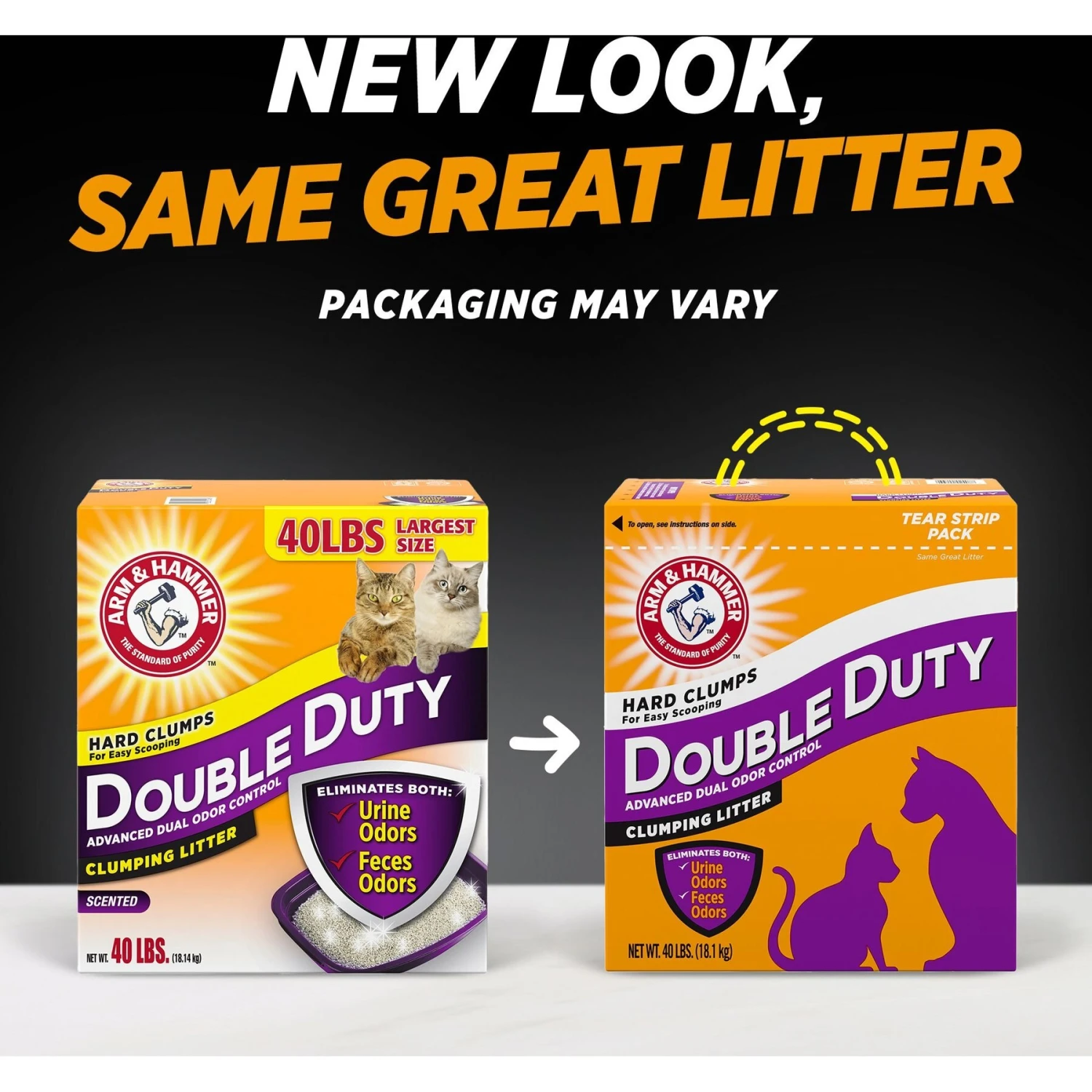 Arm & Hammer Litter Double Duty Scented Clumping Clay Cat Litter 3 Arm & Hammer Litter Double Duty Scented Clumping Clay Cat Litter - Image 3