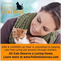 Arm & Hammer Litter Double Duty Scented Clumping Clay Cat Litter 17 Arm & Hammer Litter Double Duty Scented Clumping Clay Cat Litter -Pet Cat Supplies Store 67033 PT8. AC SS1800 V1663797232