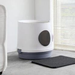 Hanamya Cat Litter Box With Scoop & Scratcher -Pet Cat Supplies Store 677142 PT1. AC SS1800 V1680728859