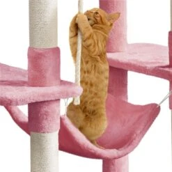 Yaheetech Multi-Level 63-in Plush Cat Tree -Pet Cat Supplies Store 677222 PT5. AC SS1800 V1666043847