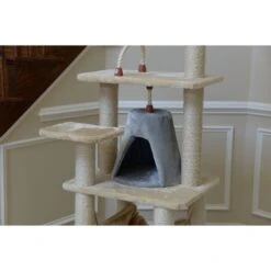 Armarkat 65-in Faux Fur Cat Tree & Condo -Pet Cat Supplies Store 70179 PT7. AC SS1800 V1678228257