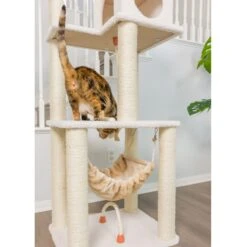Armarkat 73-in Faux Fleece Cat Tree & Condo -Pet Cat Supplies Store 70208 PT2. AC SS1800 V1582738822