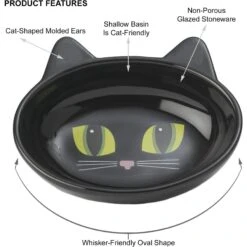 PetRageous Designs Frisky Kitty Oval Cat Dish 9 PetRageous Designs Frisky Kitty Oval Cat Dish -Pet Cat Supplies Store 70333 PT5. AC SS1800 V1660340873