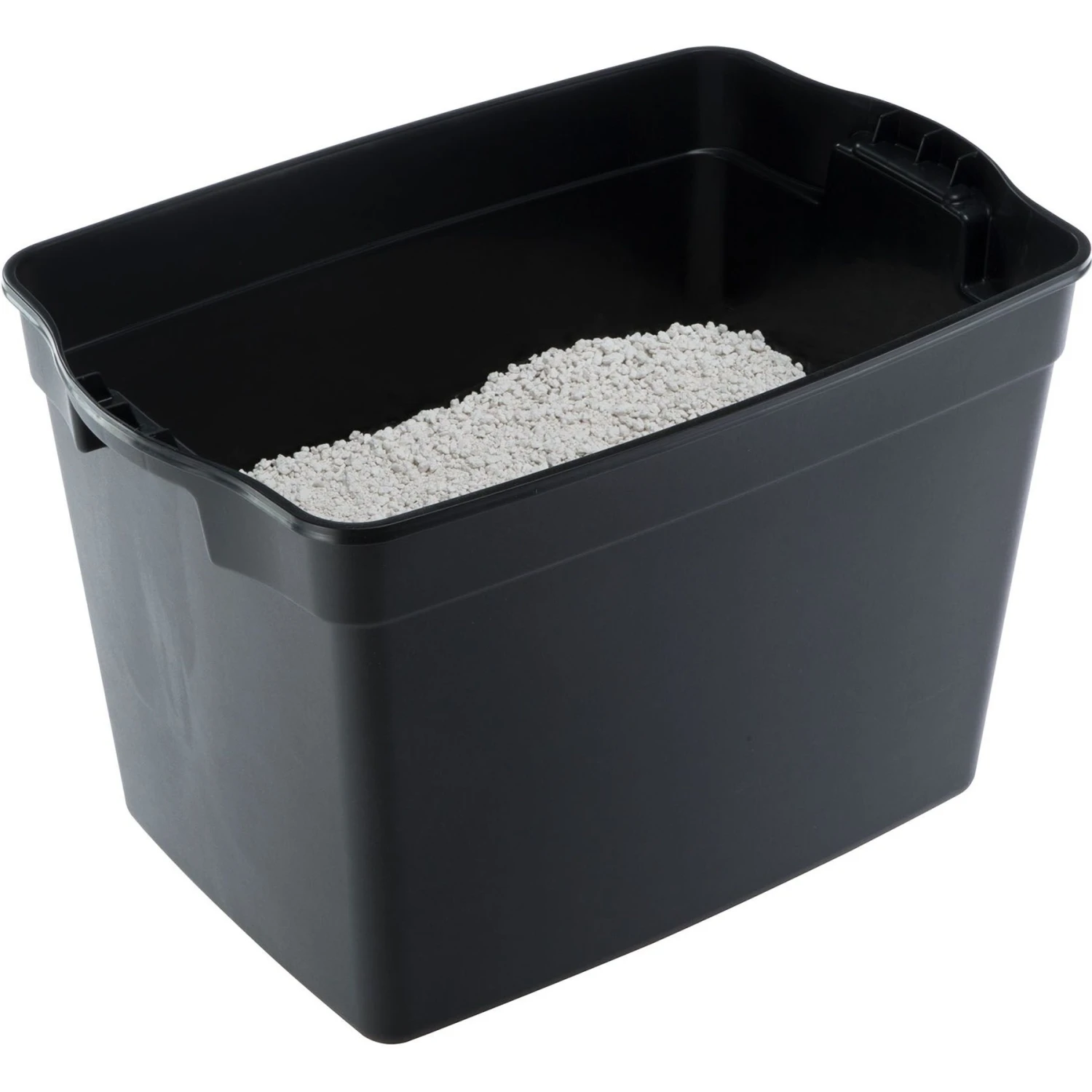 Ferplast "Jumpy" With Top Entrance Cat Litter Box, Black, Large 2 Ferplast "Jumpy" With Top Entrance Cat Litter Box, Black, Large - Image 2