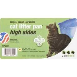 Van Ness High Sides Cat Litter Pan, Blue -Pet Cat Supplies Store 70442 PT8. AC SS1800 V1540302511