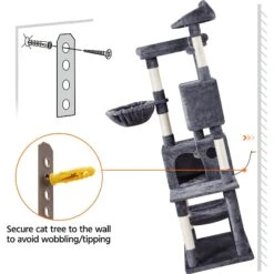 Yaheetech 73-in Multi-Level Cat Tree -Pet Cat Supplies Store 705038 PT8. AC SS1800 V1686153683