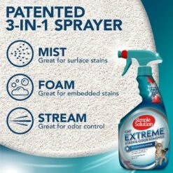 Simple Solution Extreme Cat Stain & Odor Remover -Pet Cat Supplies Store 71105 PT5. AC SS1800 V1588188053