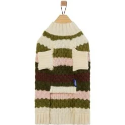Frisco Bubble Knit Multi Striped Mock Neck Dog & Cat Sweater -Pet Cat Supplies Store 718854 PT4. AC SS1800 V1693234898