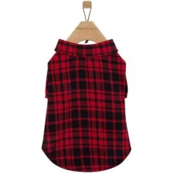 Frisco Red Tartan Plaid Dog & Cat Flannel Shirt 12 Frisco Red Tartan Plaid Dog & Cat Flannel Shirt -Pet Cat Supplies Store 720790 PT3. AC SS1800 V1693401059
