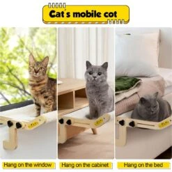 Coziwow Indoor Hammock For Window Cat Perch, White -Pet Cat Supplies Store 731022 PT8. AC SS1800 V1688649000