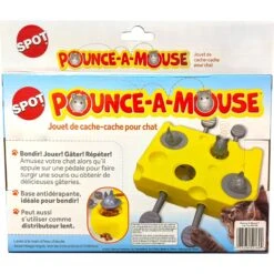 Ethical Pet Pounce A Mouse Treat Dispensing Cat Toy, Yellow 8 Ethical Pet Pounce A Mouse Treat Dispensing Cat Toy, Yellow -Pet Cat Supplies Store 736558 PT3. AC SS1800 V1683657547
