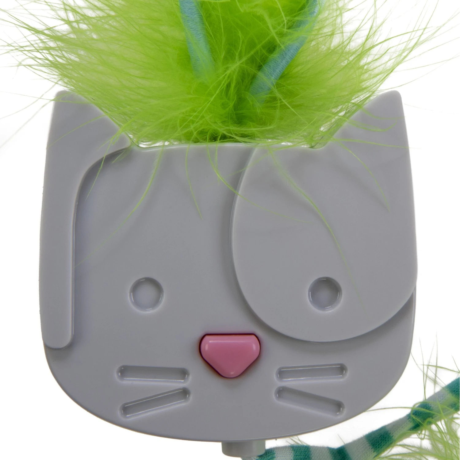 SmartyKat Twirly Tail Hanging Electronic Teaser Cat Toy 2 SmartyKat Twirly Tail Hanging Electronic Teaser Cat Toy - Image 2