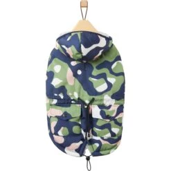 Frisco Medium Weight Urban City Camo Printed Dog & Cat Hooded Coat -Pet Cat Supplies Store 742358 PT3. AC SS1800 V1693234034