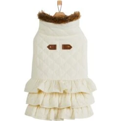 Frisco Medium Weight Quilted Ruffle Tiered Dog & Cat Dress 12 Frisco Medium Weight Quilted Ruffle Tiered Dog & Cat Dress -Pet Cat Supplies Store 744262 PT3. AC SS1800 V1692978554