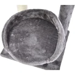 Cat Craft 3 Tier Plush Scratch & Lounge Cat Tree Habitat, Grey, Medium -Pet Cat Supplies Store 744702 PT4. AC SS1800 V1689974547