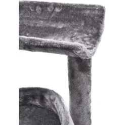 Cat Craft 3 Tier Plush Scratch & Lounge Cat Tree Habitat, Grey, Medium -Pet Cat Supplies Store 744702 PT5. AC SS1800 V1689974838