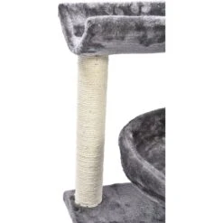 Cat Craft 3 Tier Plush Scratch & Lounge Cat Tree Habitat, Grey, Medium -Pet Cat Supplies Store 744702 PT6. AC SS1800 V1689974246