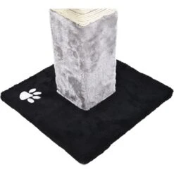 Cat Craft Plush & Sisal Square Cat Scratching Post With Plush Hanging Cat Toy, Gray/Natural, Small 11 Cat Craft Plush & Sisal Square Cat Scratching Post With Plush Hanging Cat Toy, Gray/Natural, Small -Pet Cat Supplies Store 744750 PT4. AC SS1800 V1689974279