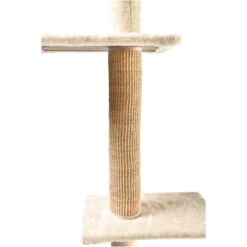 Cat Craft 4-Level Adjustable Climbing & Perch Cat Tree With Scratch Mat Post, Cream, X-Large -Pet Cat Supplies Store 744846 PT4. AC SS1800 V1674080467