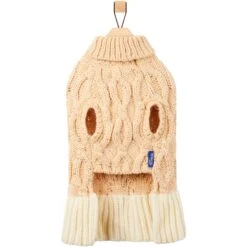 Frisco Cable Knit Dog & Cat Sweater Dress With Velvet Bow -Pet Cat Supplies Store 745838 PT5. AC SS1800 V1694793759