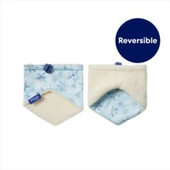 Frisco Reversible Snowflake Cozy Knit Faux Fur Dog & Cat Pullover Bandana, 1 Count -Pet Cat Supplies Store 746630 PT4. AC SS1800 V1694799889