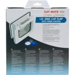 Cat Mate Elite Super Selective I.D. Disc Cat Flap -Pet Cat Supplies Store 75297 PT2. AC SS1800 V1485794259