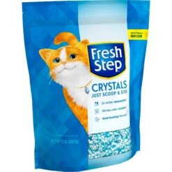 Fresh Step Fresh Scented Non-Clumping Crystal Cat Litter -Pet Cat Supplies Store 75545 PT4. AC SS1800 V1694464735