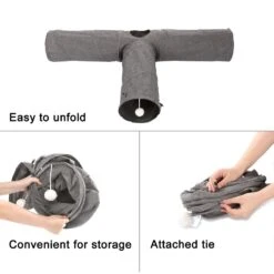 Ownpets T Shape Tunnel Cat Toy -Pet Cat Supplies Store 759094 PT4. AC SS1800 V1674512017