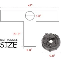 Ownpets T Shape Tunnel Cat Toy -Pet Cat Supplies Store 759094 PT6. AC SS1800 V1675375866