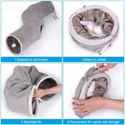 Ownpets S Shape Tunnel Cat Toy -Pet Cat Supplies Store 759126 PT5. AC SS1800 V1674512022