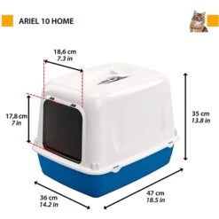 Ferplast Ariel Hooded Litter Box 8 Ferplast Ariel Hooded Litter Box -Pet Cat Supplies Store 762382 PT1. AC SS1800 V1677248634