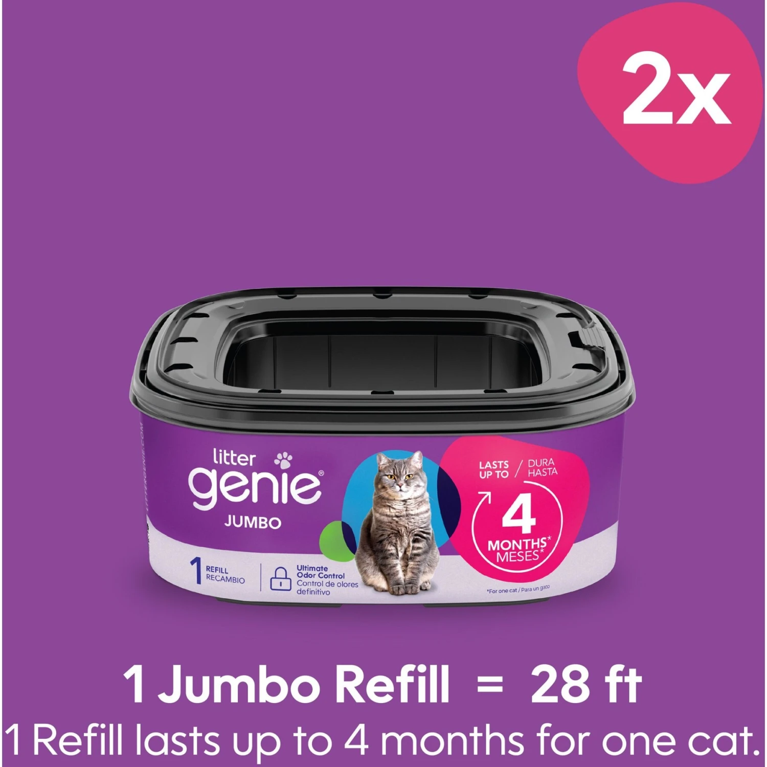 Litter Genie Jumbo Refill 2 Litter Genie Jumbo Refill - Image 2