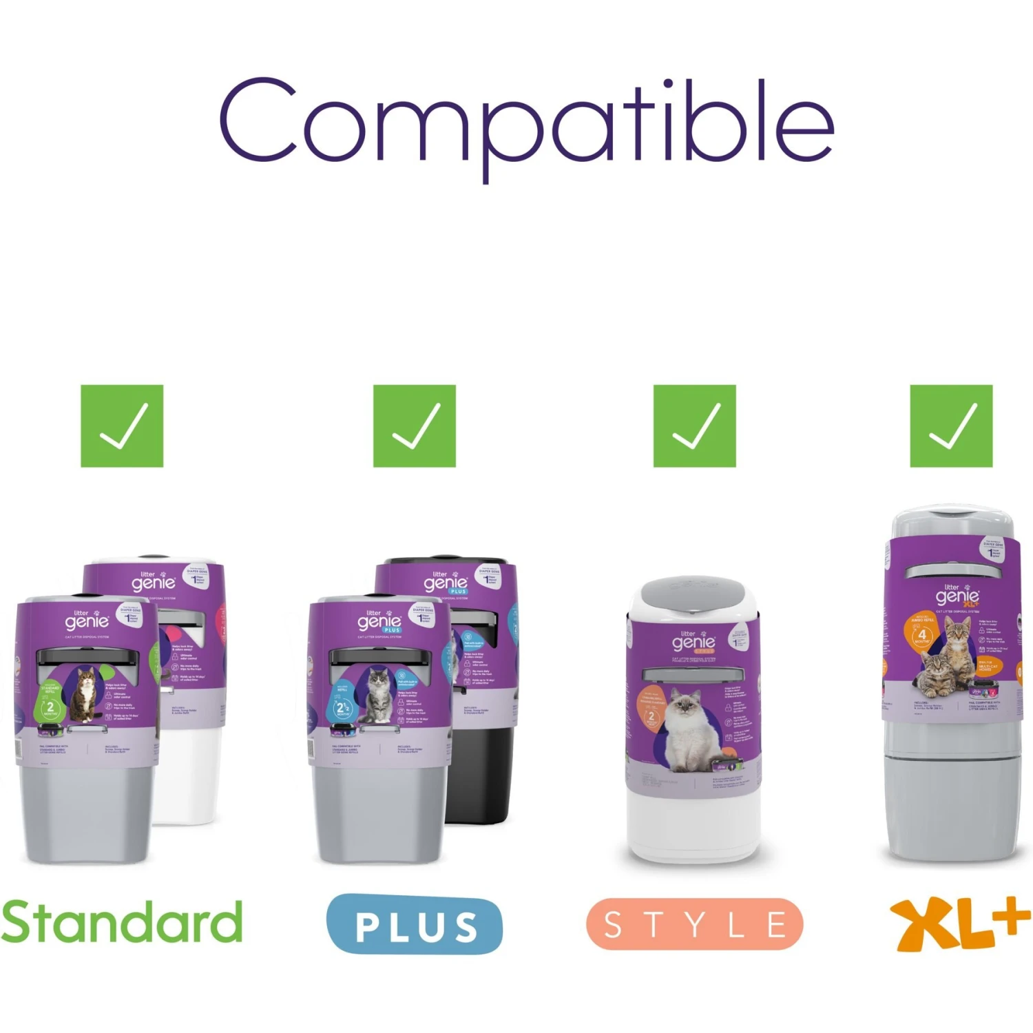 Litter Genie Jumbo Refill 4 Litter Genie Jumbo Refill - Image 4