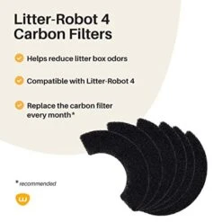 Litter-Robot-4 Carbon Filters -Pet Cat Supplies Store 769566 PT2. AC SS1800 V1678457701