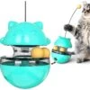 Shele Tumbler Interactive Cat Toy, Turquoise